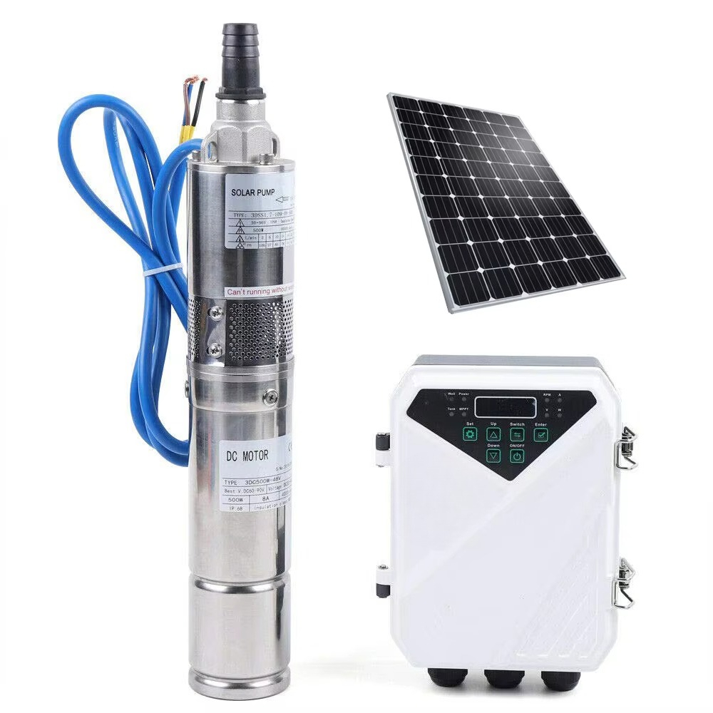Solar Water Pump - DC hogedruk 48V 120m diepe put