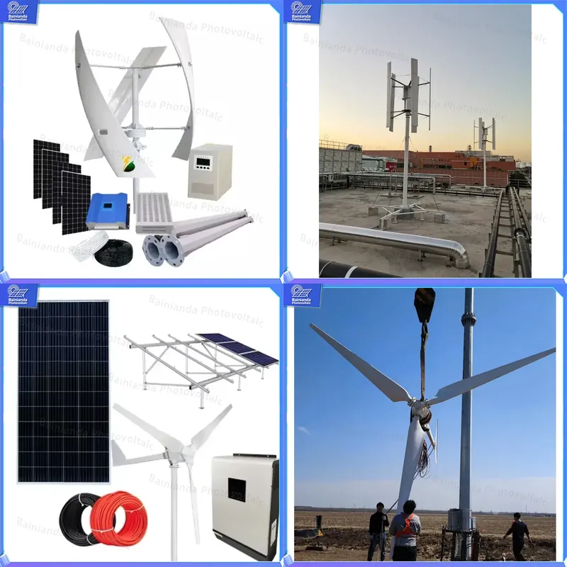 Wind Solar Hybrid Kit - 3KW 5KW 10KW Hybride Wind-zonne-energiesysteem Kit