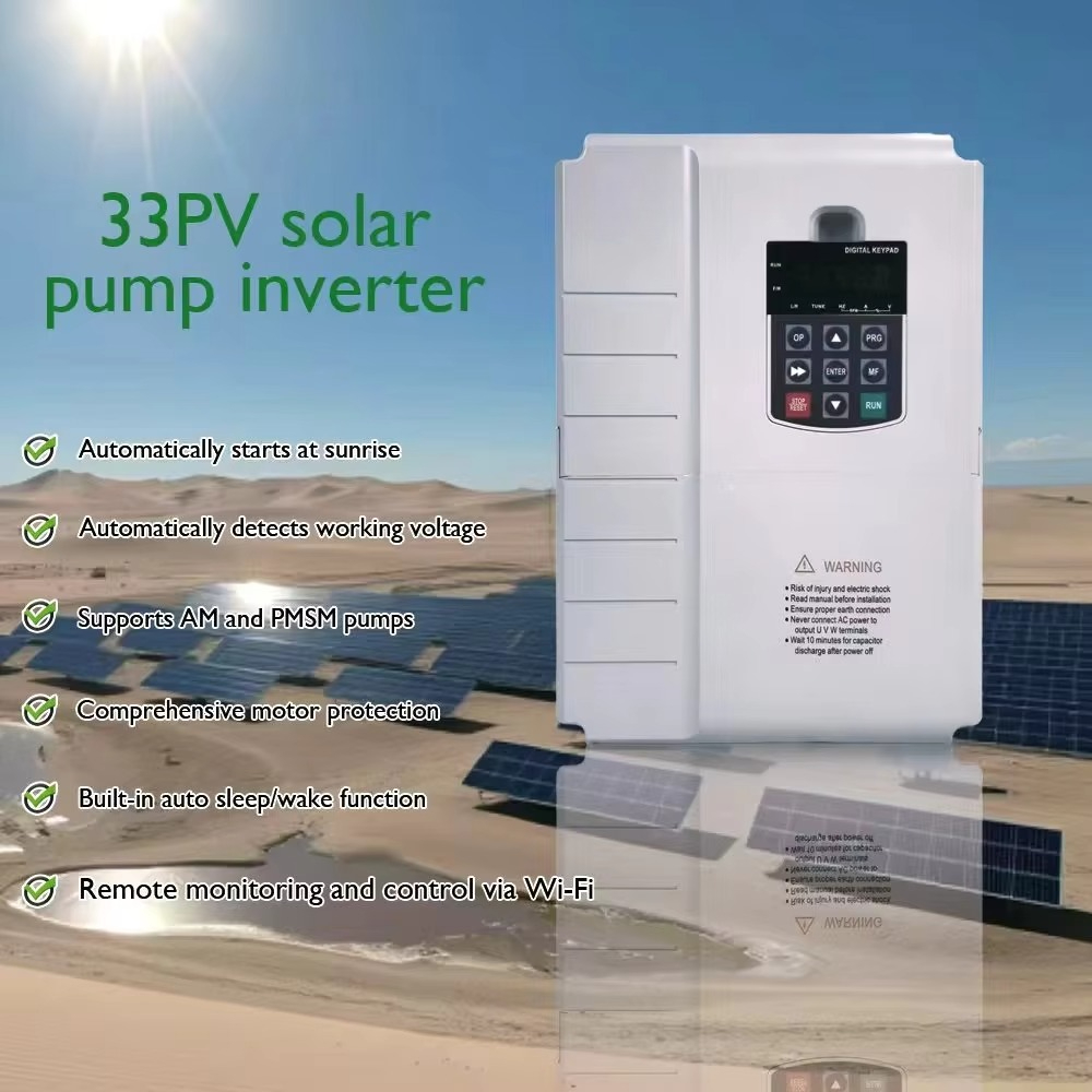 Solar Water Pump - 33PV Zonnepomp Aandrijfsysteem 22kW 30kW 37kW