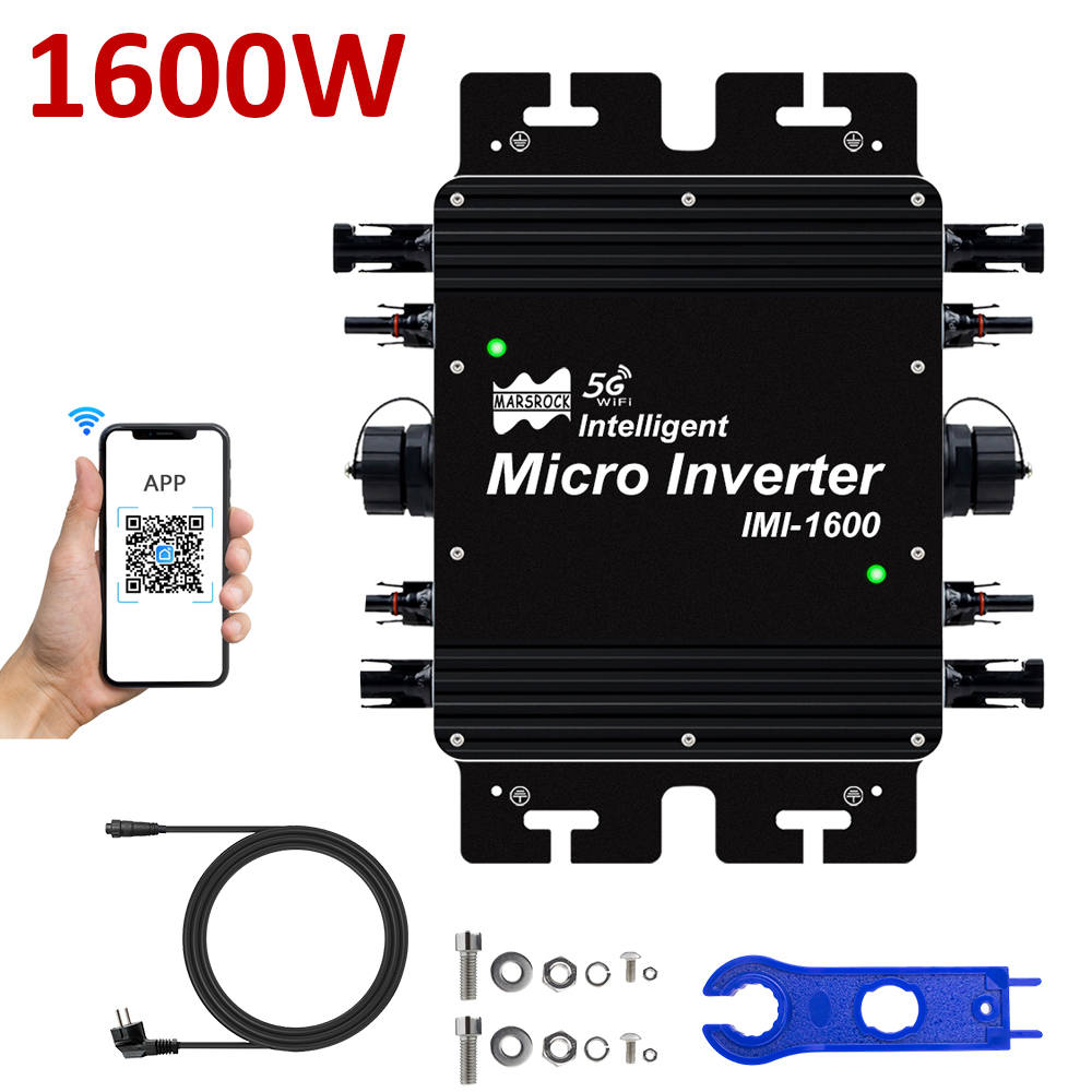 Off Grid Solar Kit - 1600W Micro Omvormer Voor Op Grid