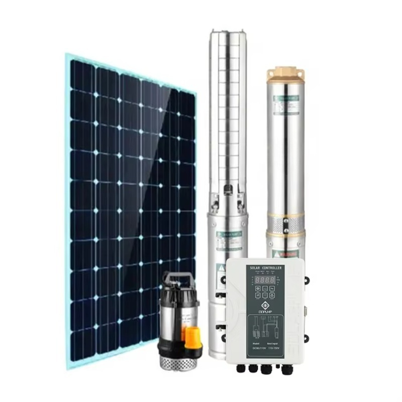 Solar Water Pump - Q3SC3.8-180 DC zonne-aangedreven dompelpomp voor diepe