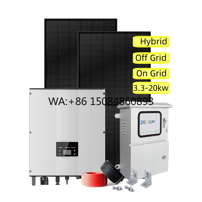 Wind Solar Hybrid Kit - Verschillende 4kW systeem batterij fotovoltaïsche kit