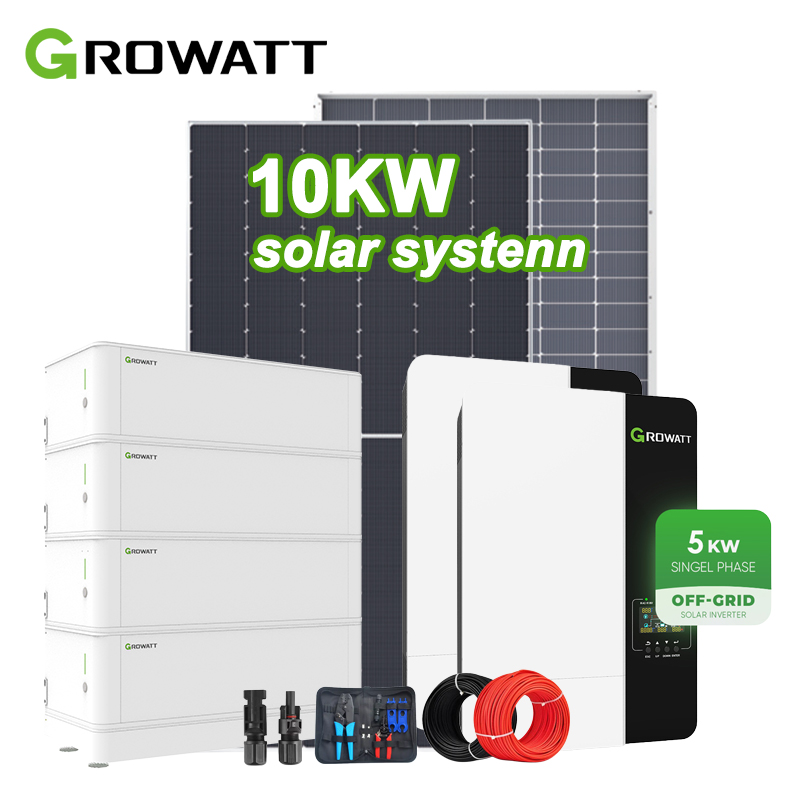 Off Grid Solar Kit - Hybride zonne-energiesysteem 5kW 8kW 10kW 12kW