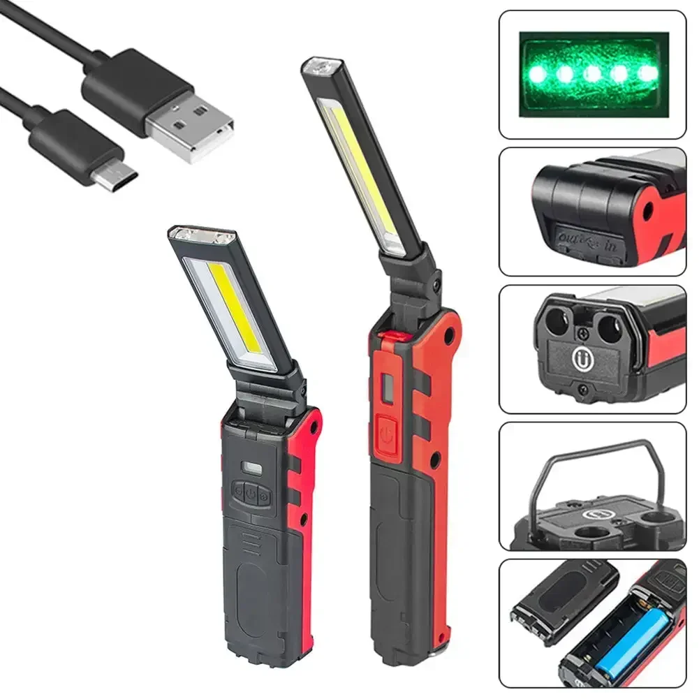 Dimbare COB LED-werklamp USB-o - Renewable Energy Sources recensie en prijs
