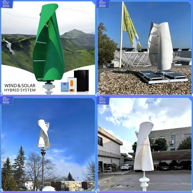 5kW 10kW Hybride Zonne-Windtur - Wind Solar Hybrid Kit recensie en prijs