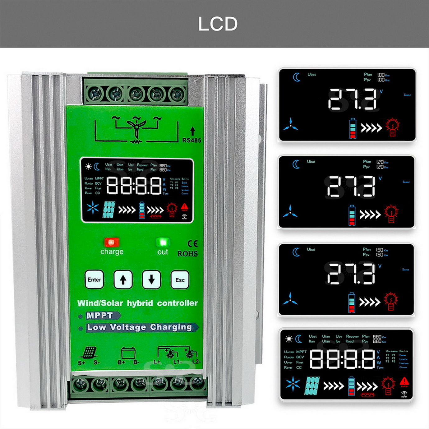 MARS 5000W 6KW ROCK Hybride Wi - Wind Solar Hybrid Kit recensie en prijs