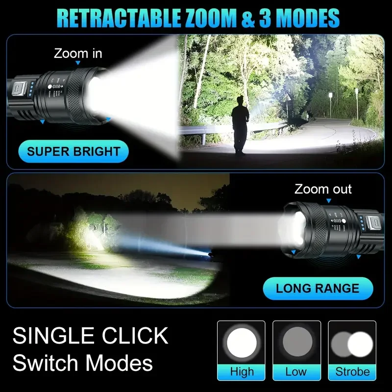 Tactische LED-zaklamp 2000LM U - Renewable Energy Sources recensie en prijs