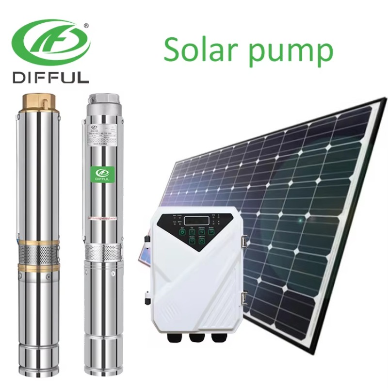 1pk zonne-waterpomp DC zonne-e - Solar Water Pump recensie en prijs