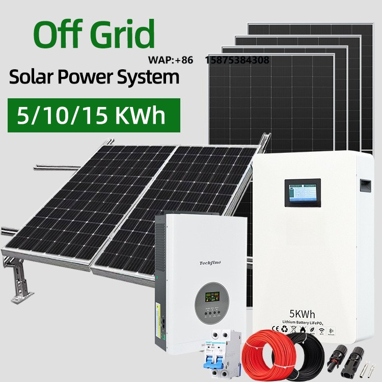 Fabrieks prijs 3kW huishoudeli - Off Grid Solar Kit recensie en prijs